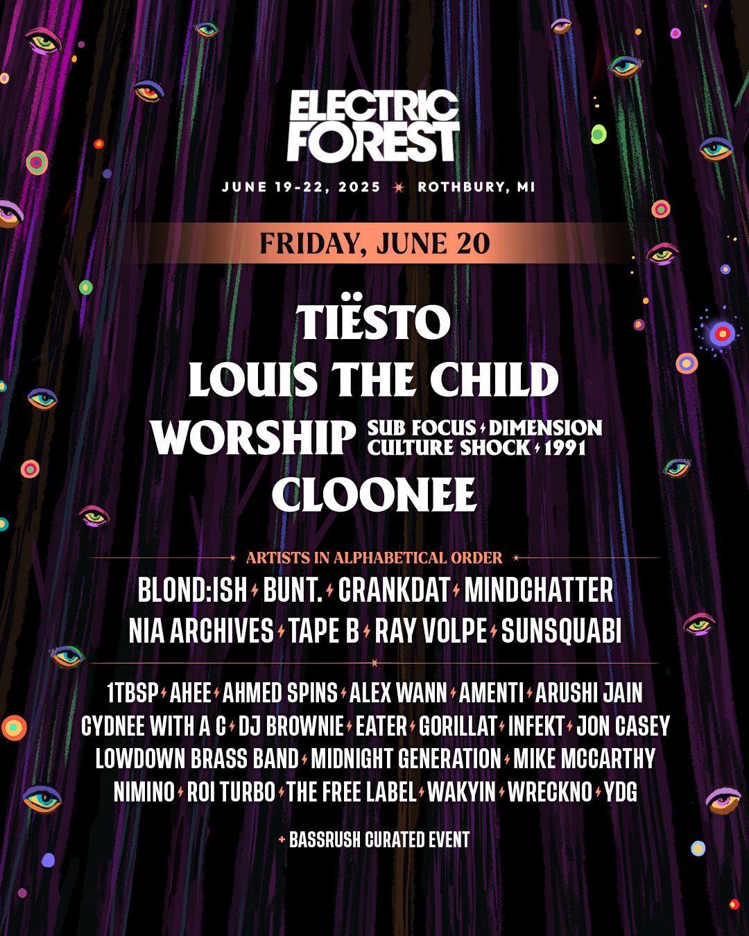 Friday Lineup